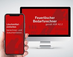 Feuerlösch-Rechner App des bvfa