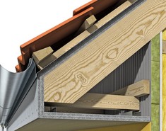 Bekleidung von Dachüberständen mit fermacell® Powerpanel HD Platten
